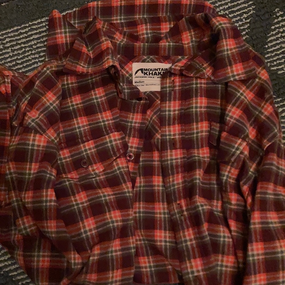 Mountain Khaki Flannel